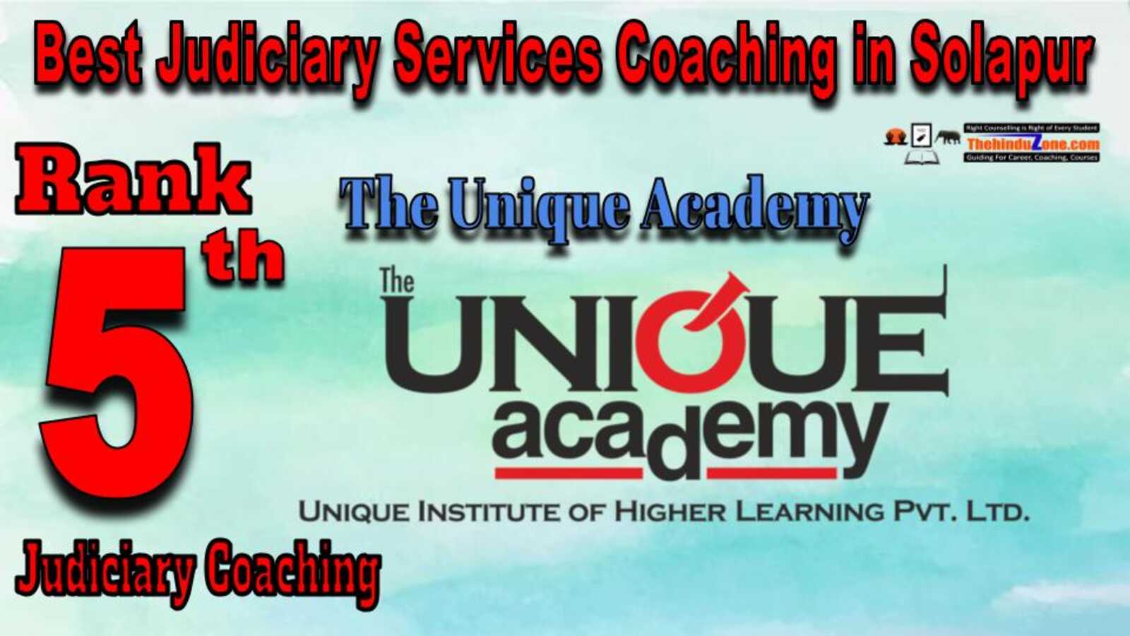 The Unique Academy Judiciary Services Coaching in Solapur
