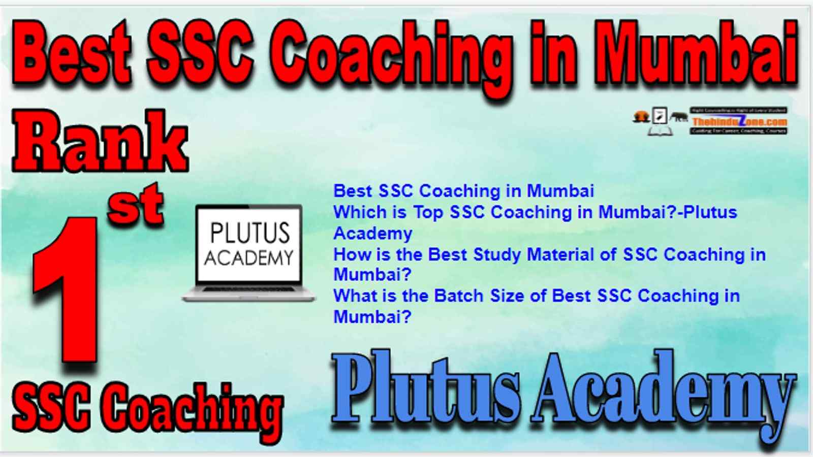 Rank 1 Best SSC Coaching in Mumbai