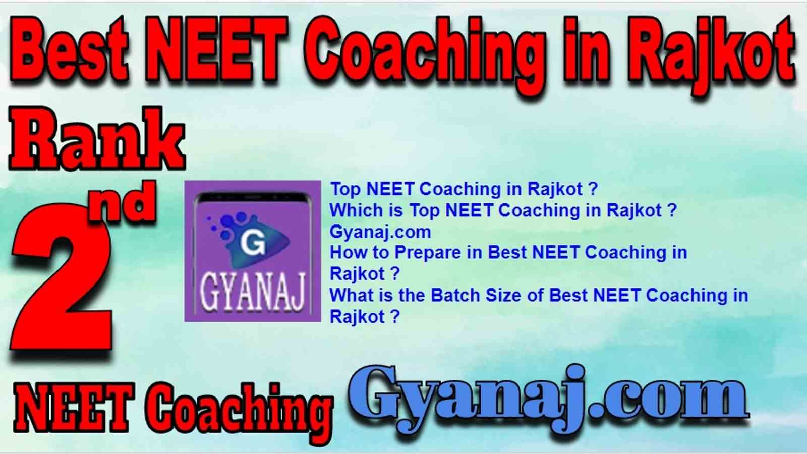  Best NEET Coaching in Rajkot