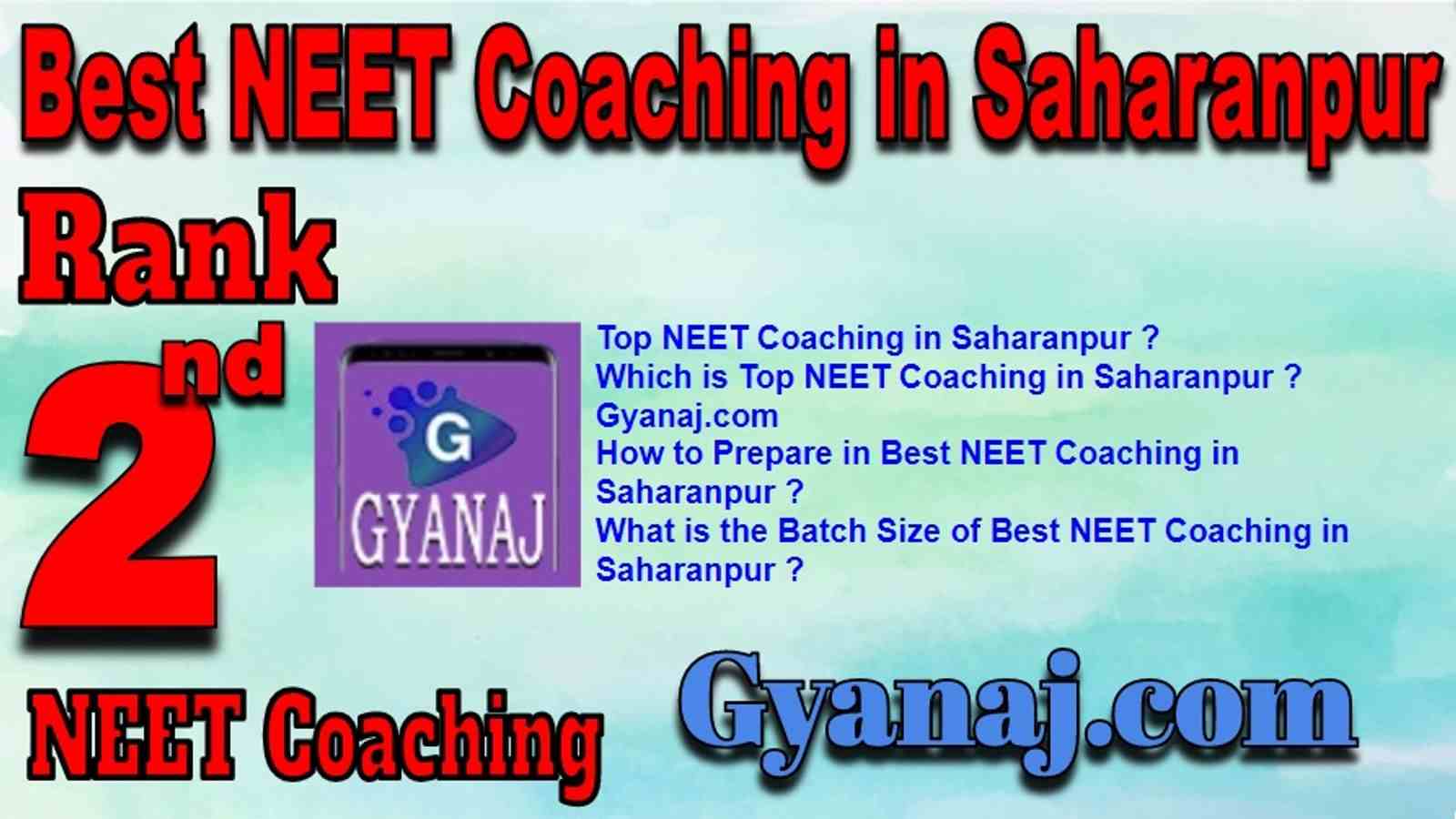 Best NEET Coaching in Saharanpur