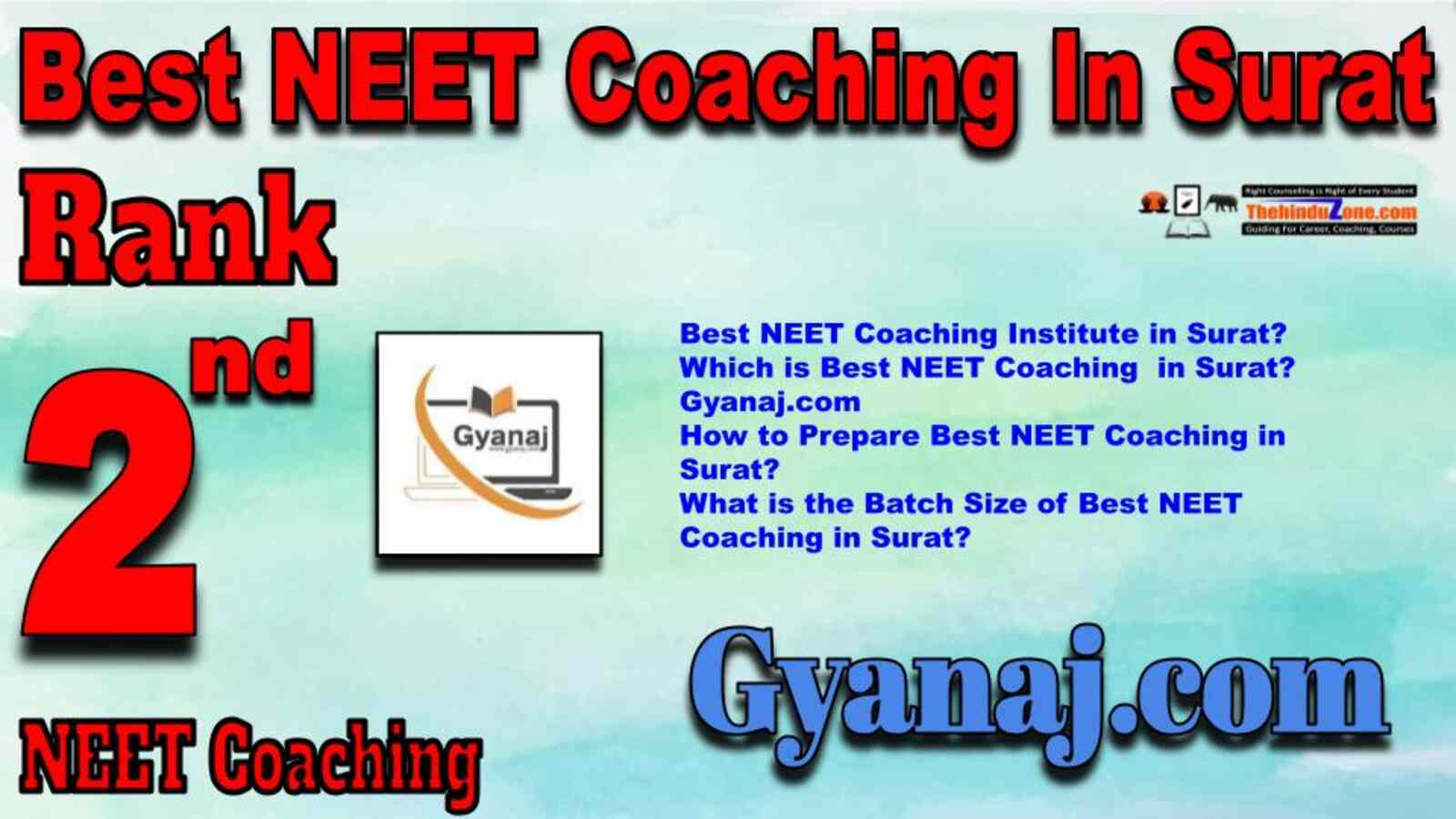 Rank 2 Best NEET Coaching in Surat