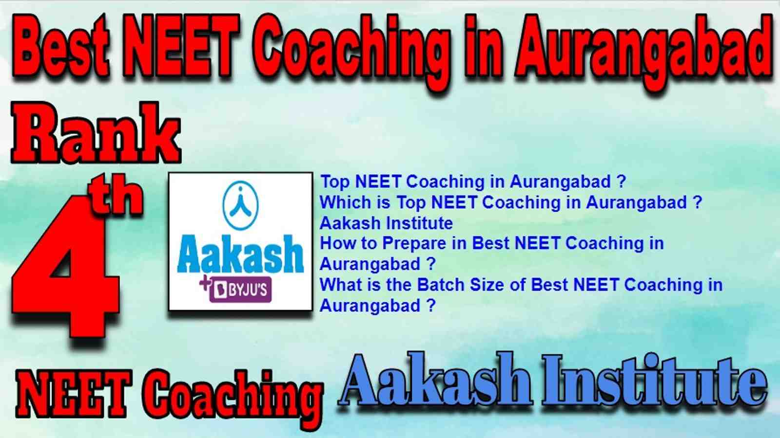 Best NEET Coaching in Aurangabad