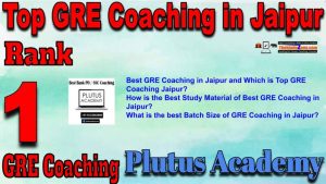 1st Top GRE Coaching in Jaipur