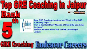 5th Top GRE Coaching in Jaipur