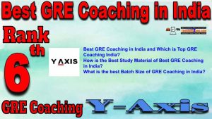 6th Best GRE Coaching in India