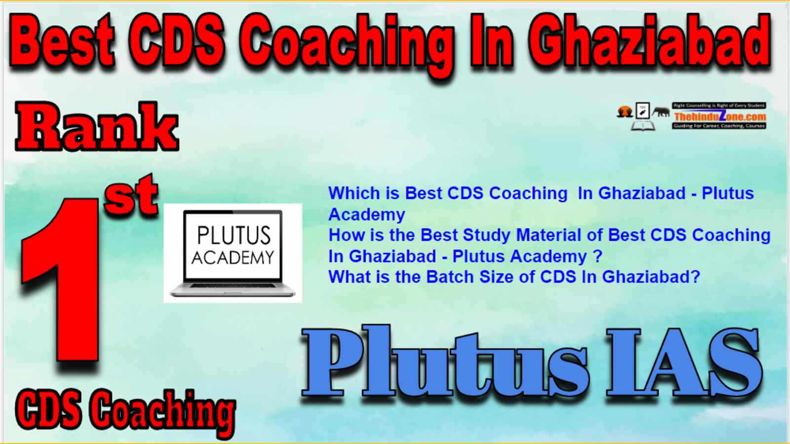 Rank 1 Best CDS Coaching in Ghaziabad