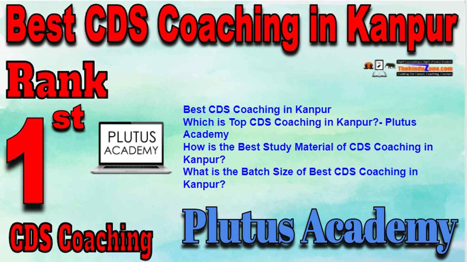 Rank 1 Best CDS Coaching in Kanpur