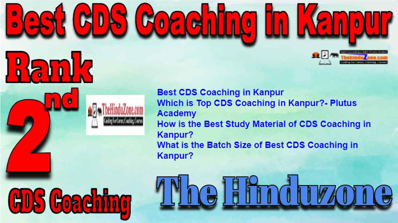 Rank 2 Best CDS Coaching in Kanpur