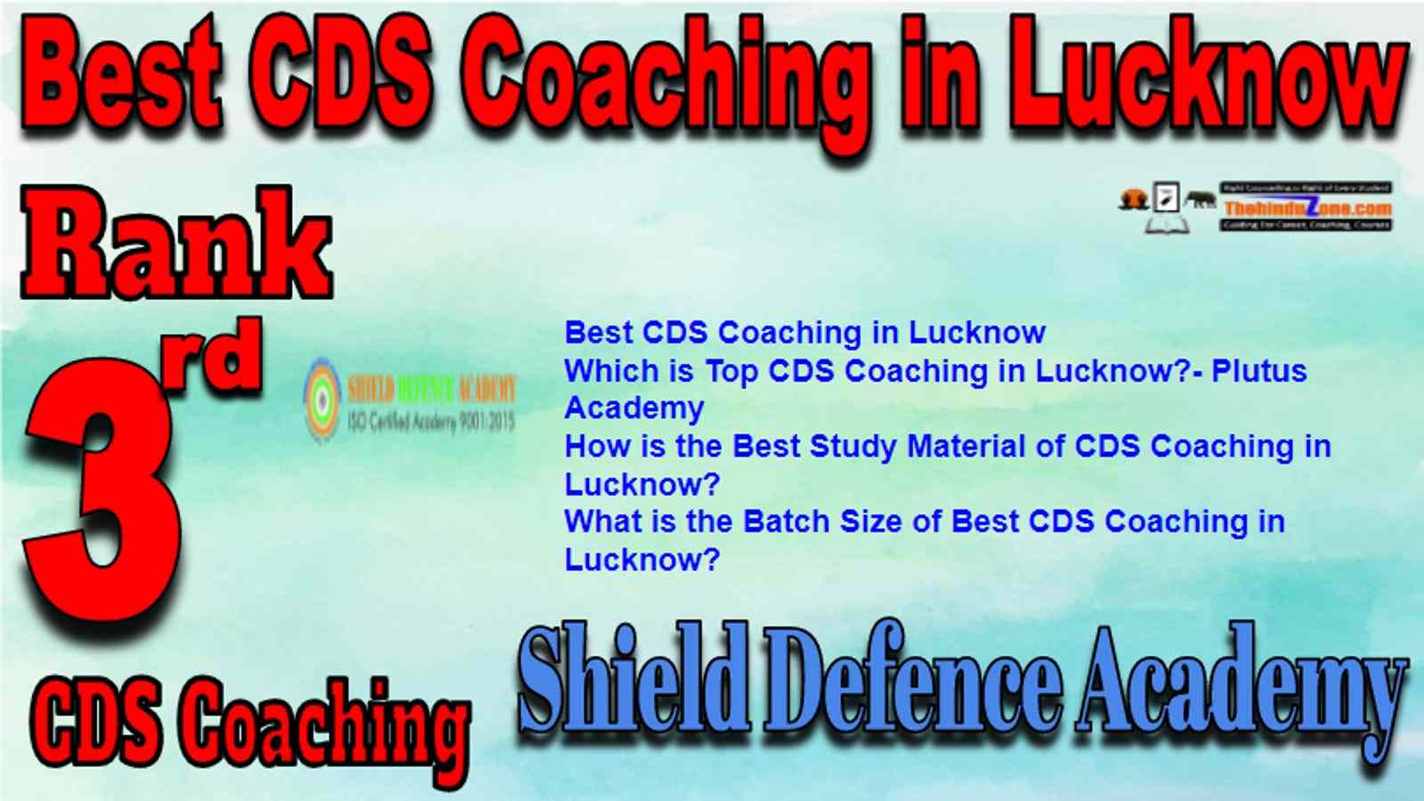 Rank 3 Best CDS Coaching in Lucknow