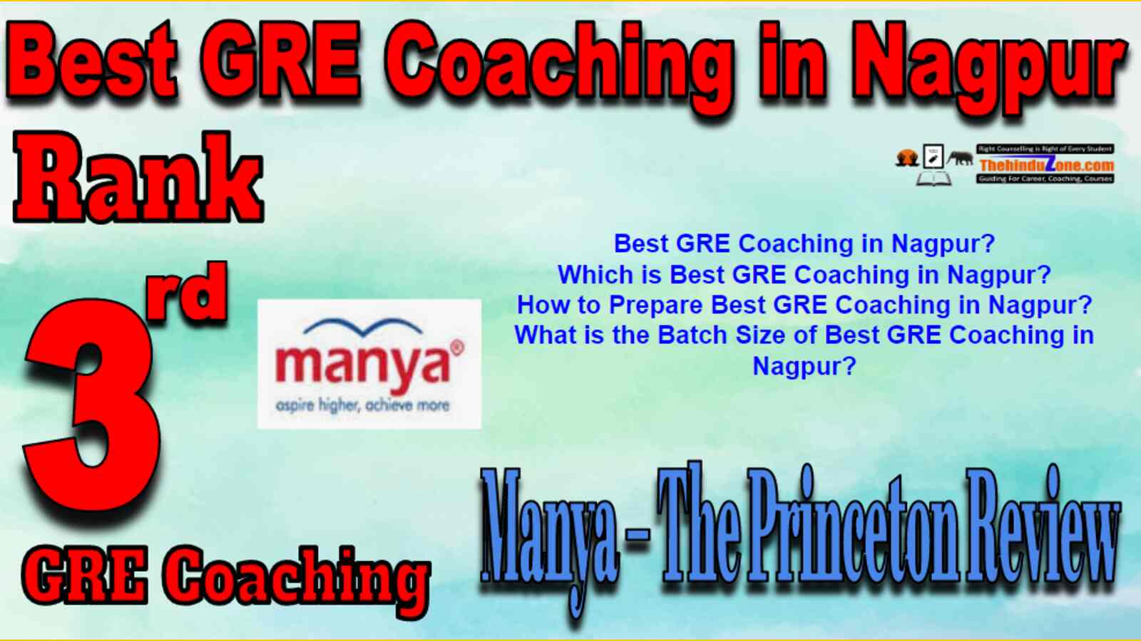 Rank 3 Best GRE Coaching in Nagpur