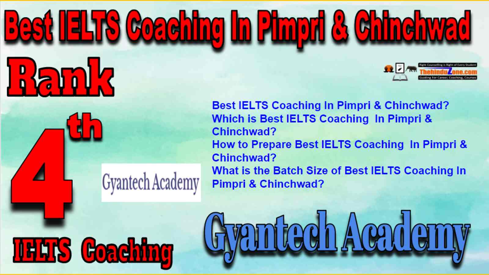 Rank 4 Best IELTS Coaching in Pimpri & Chinchwad