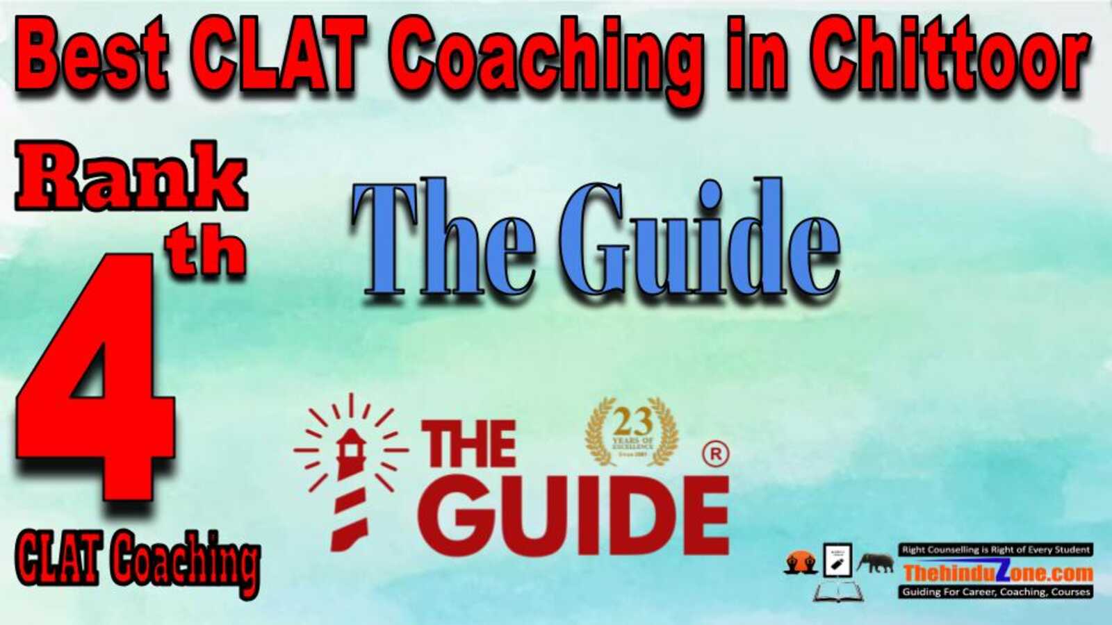 Rank 4. The Guide CLAT Coaching in Chittoor