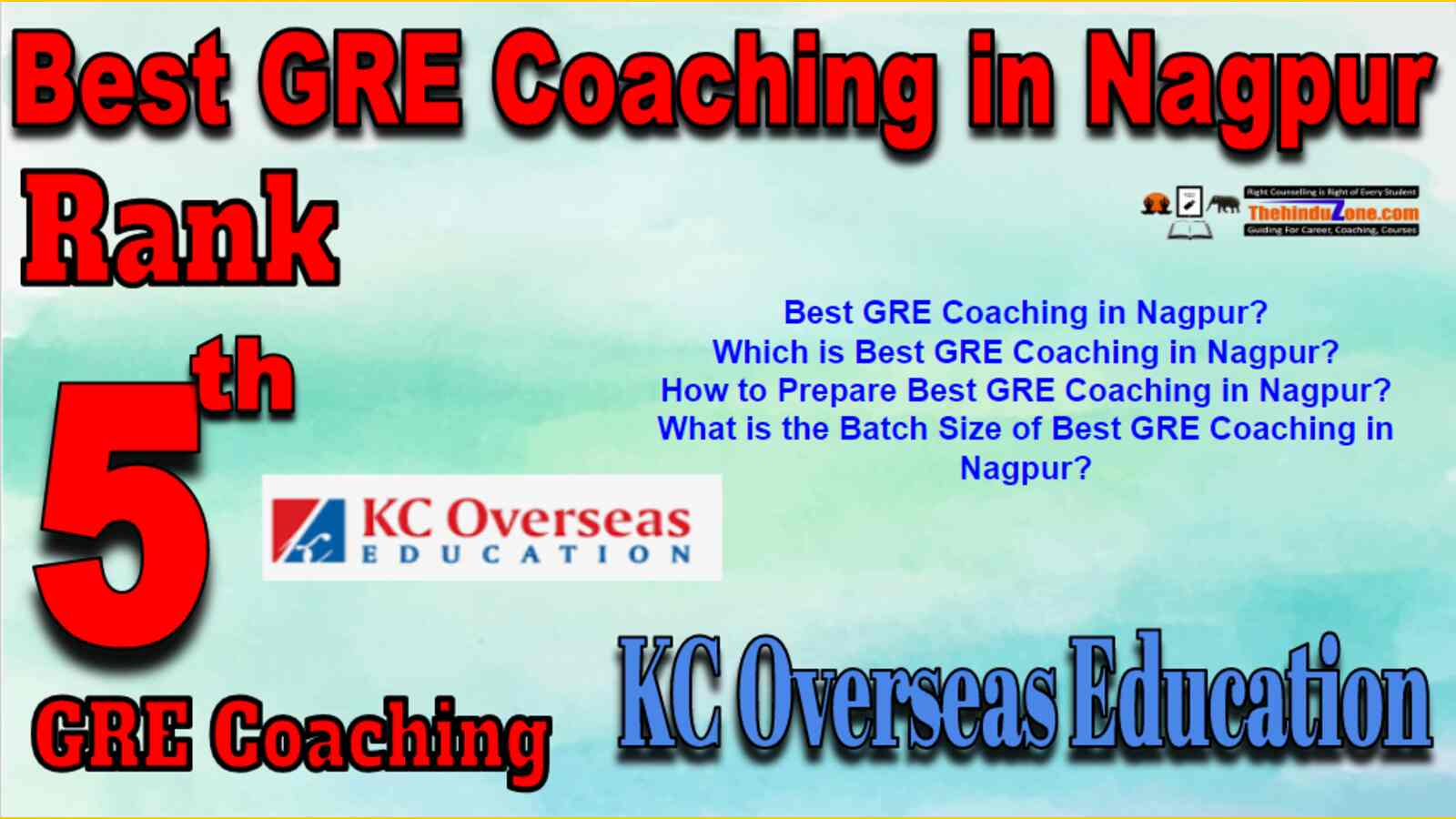 Rank 5 Best GRE Coaching in Nagpur