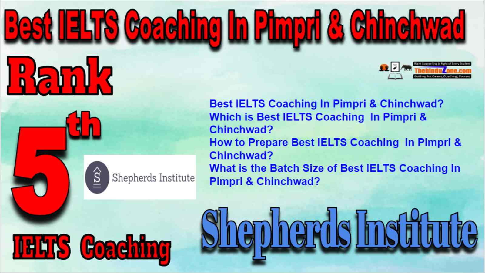 Rank 5 Best IELTS Coaching in Pimpri & Chinchwad