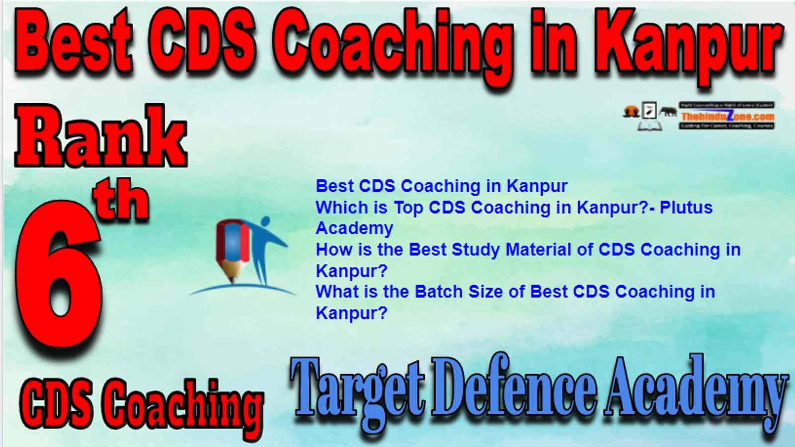 Rank 6 Best CDS Coaching in Kanpur