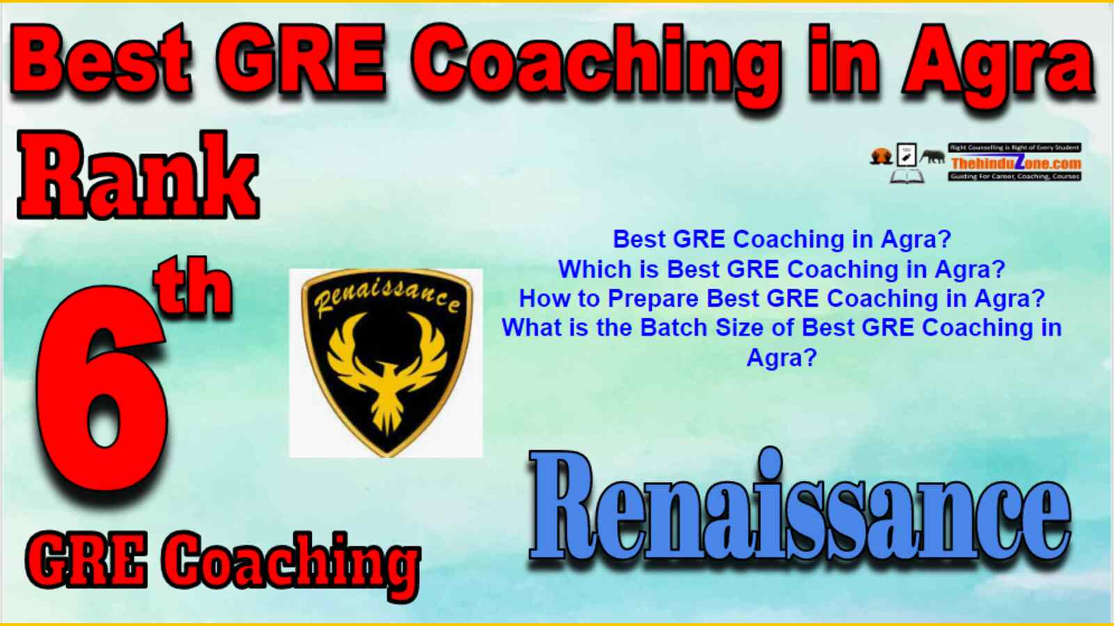 Rank 6 Best GRE Coaching In Agra