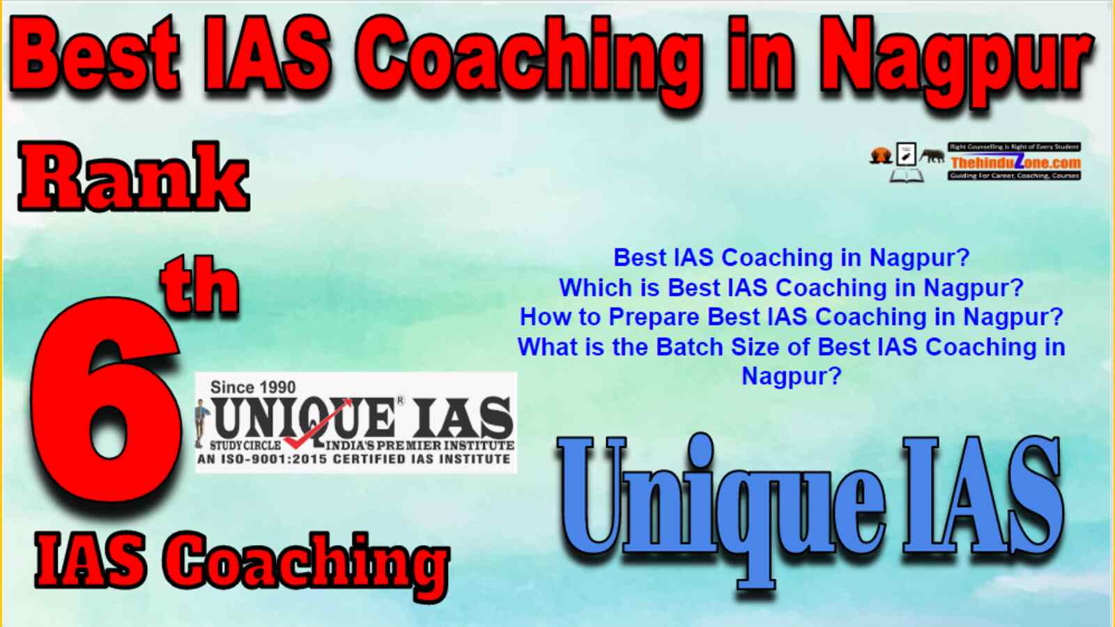 Rank 6 Best IAS Coaching in Nagpur. Top IAS Coaching in Nagpur. Best IAS Coaching in Nagpur.