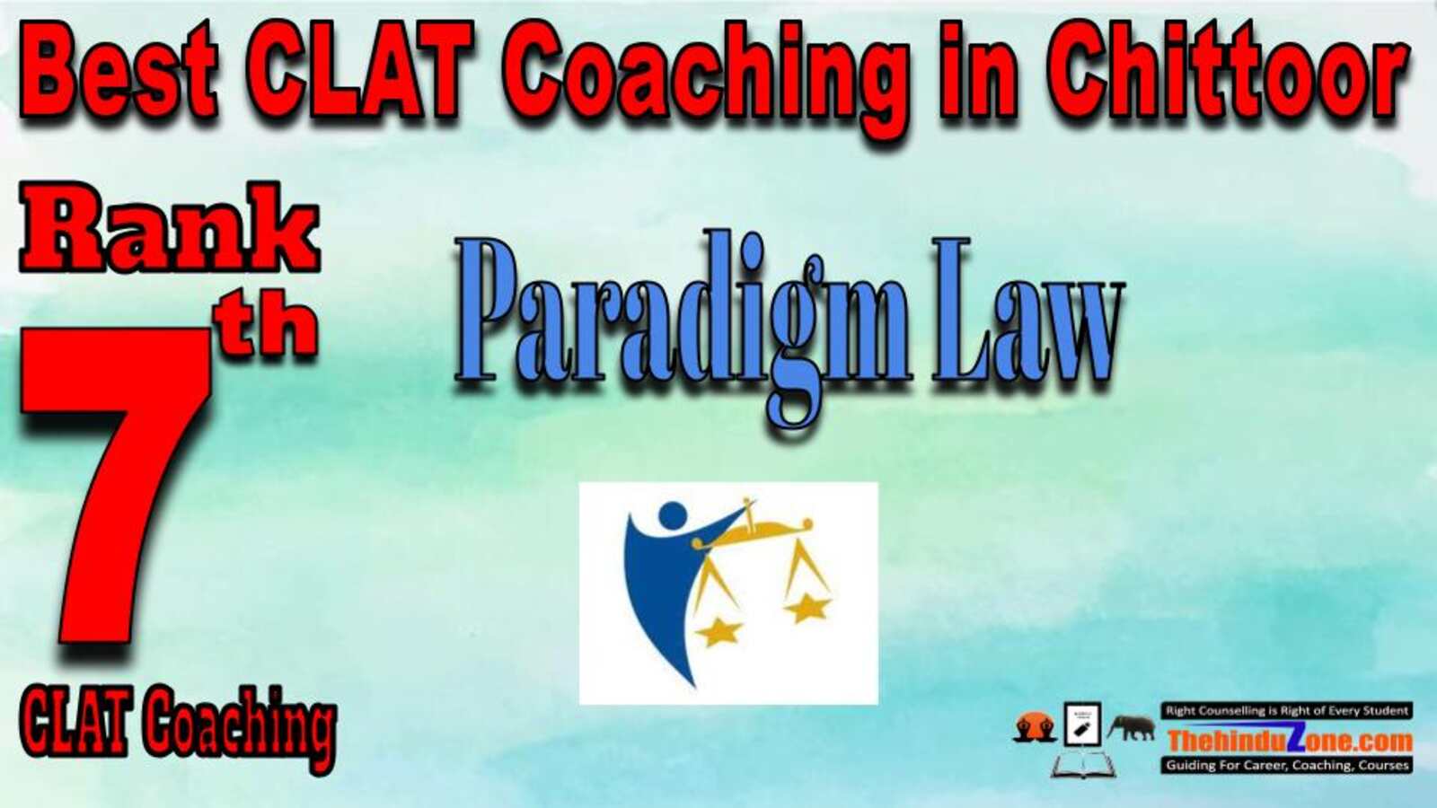 Rank 7. Paradigm Law  CLAT Coaching in Chittoor