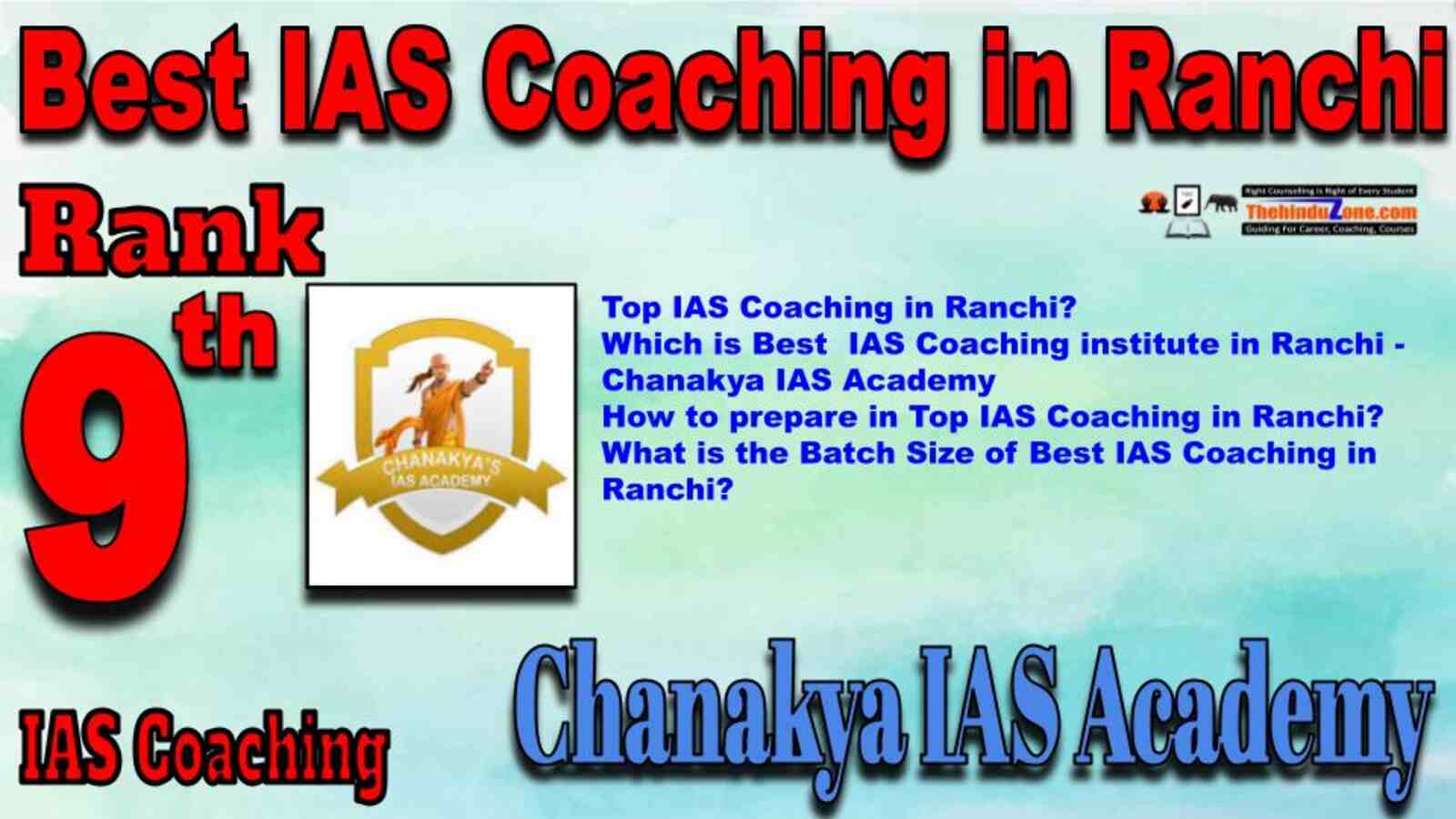 Rank 9 Best IAS Coaching in Ranchi. Top IAS Coaching in Ranchi. Best IAS Coaching in Ranchi.