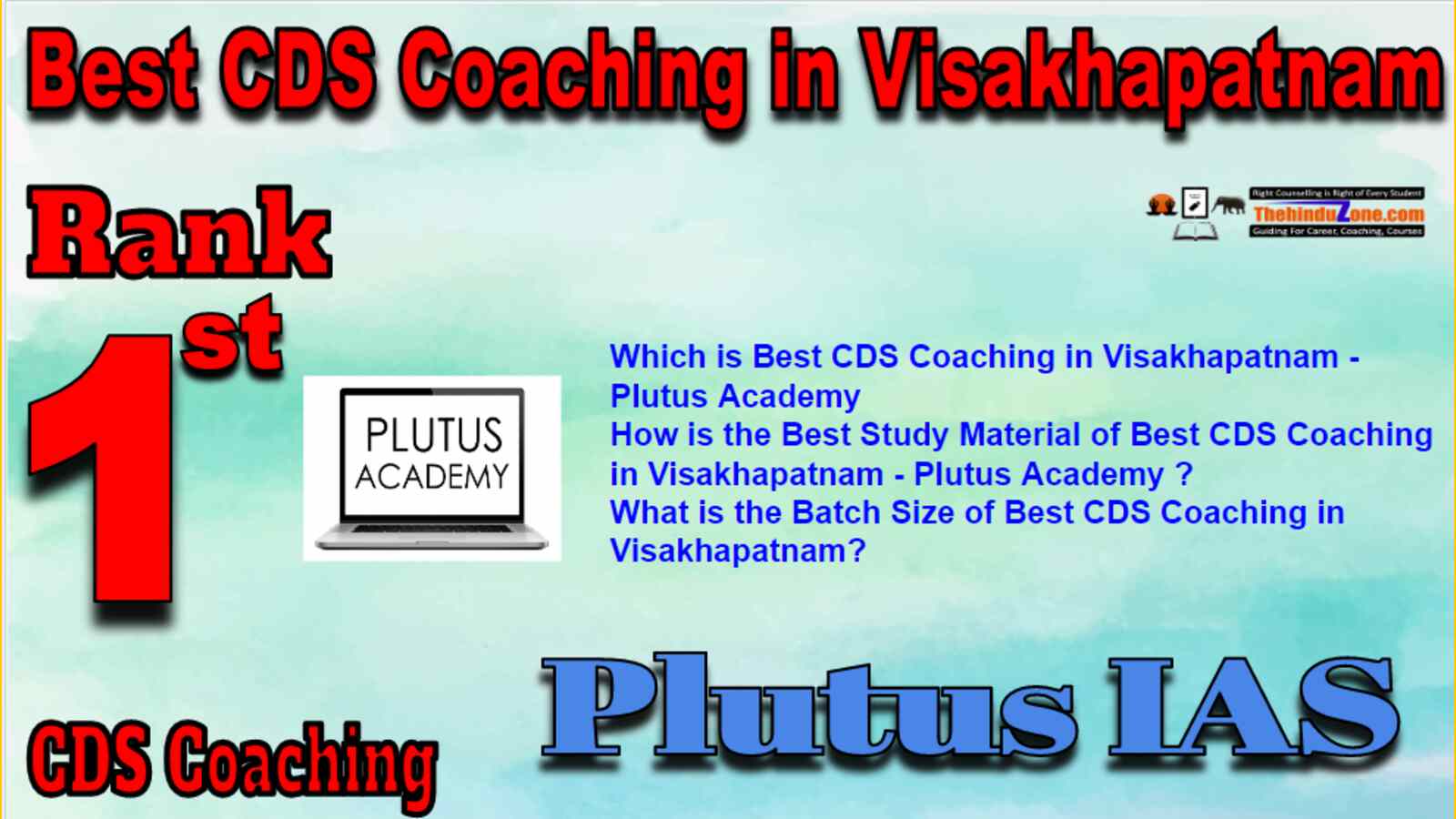 Rank 1 Best CDS Coaching in Visakhapatnam