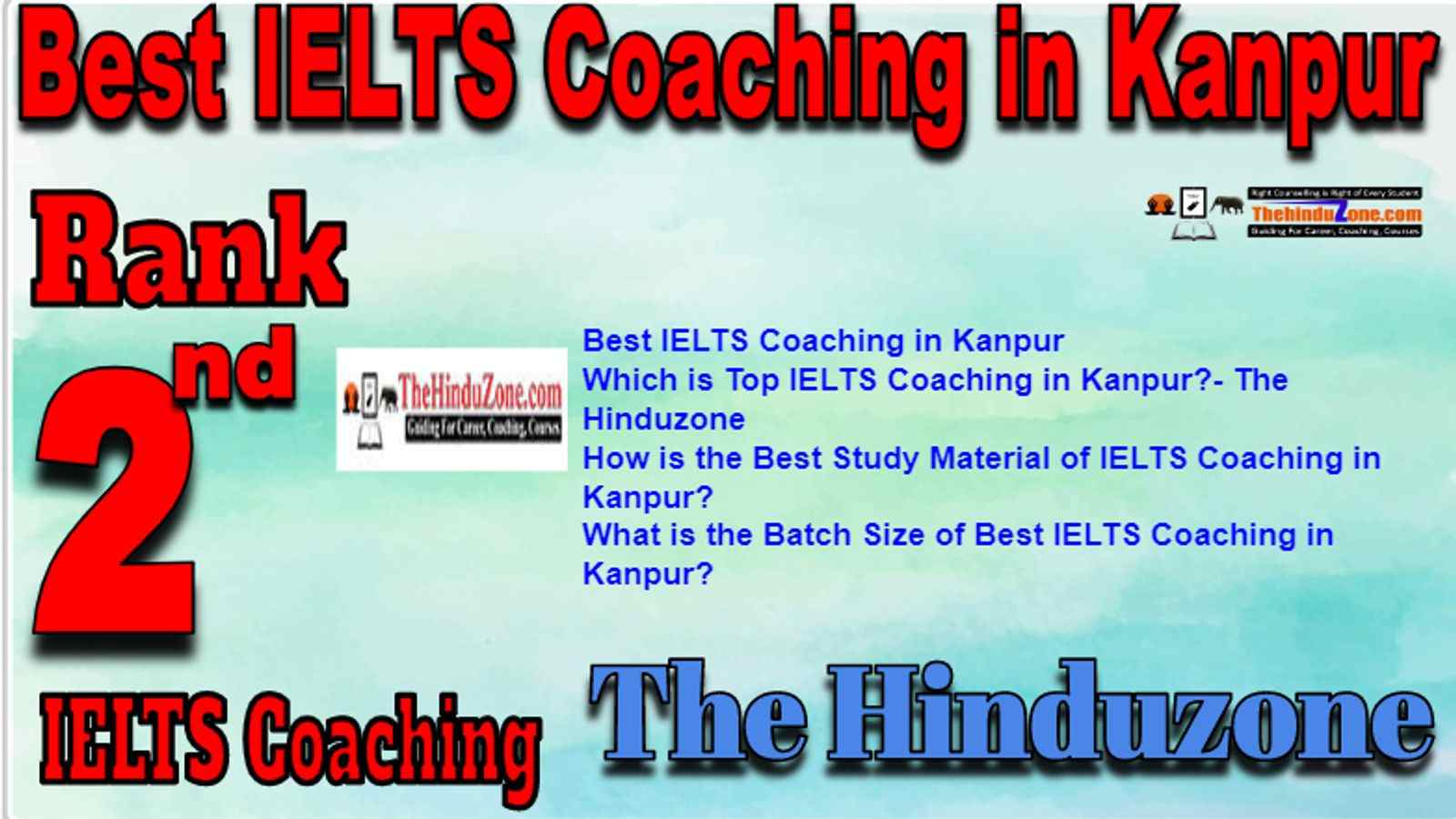 Rank 2 Best IELTS Coaching in Kanpur