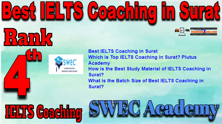 Rank 4 Best IELTS Coaching in Surat