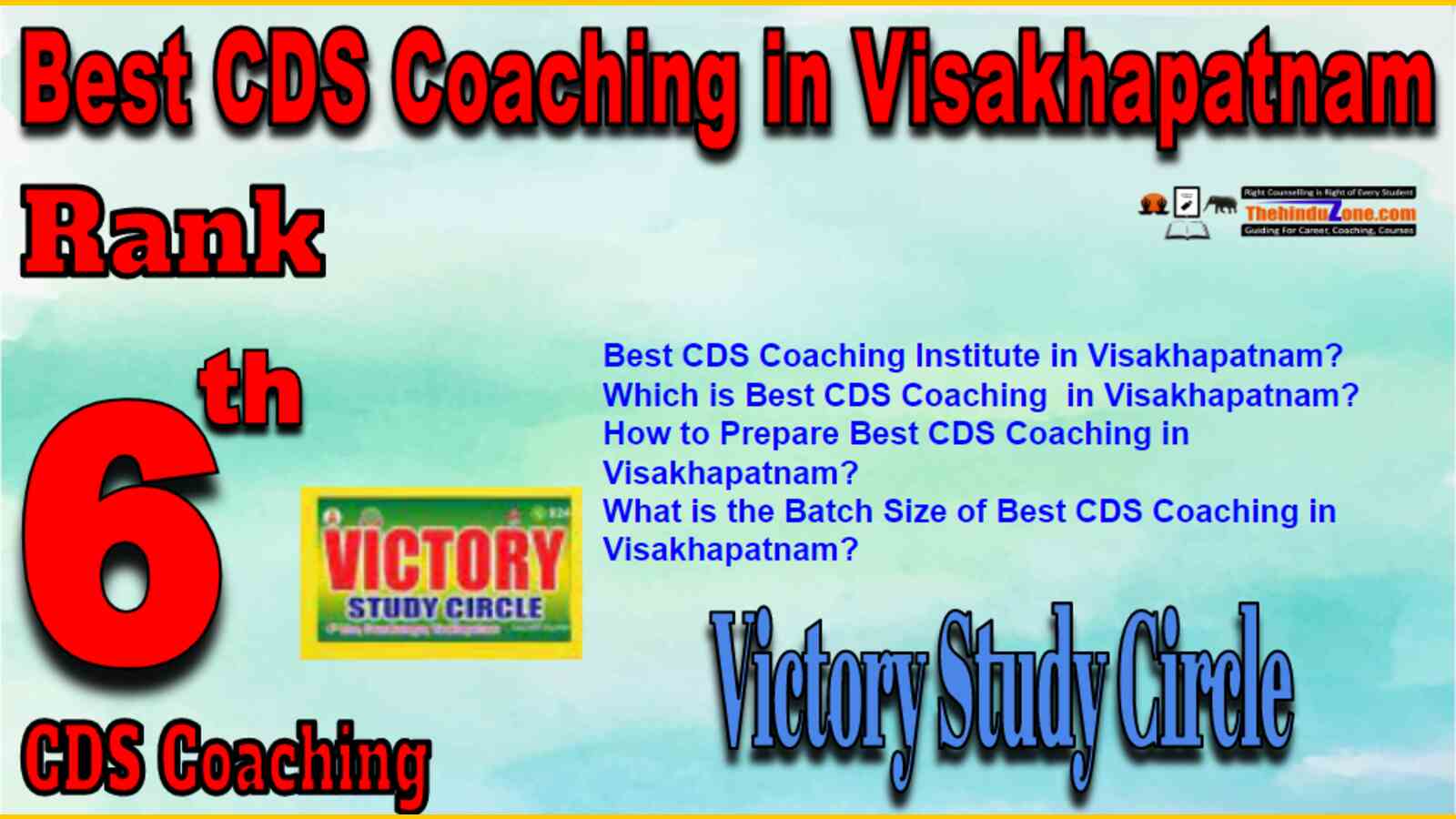 Rank 6 Best CDS Coaching in Visakhapatnam