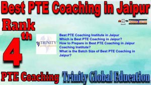 4th Top PTE Coaching in Jaipur
