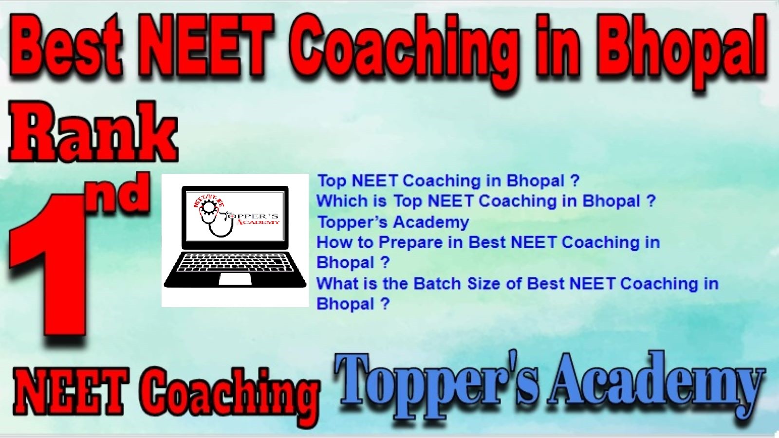 Rank 1 Best NEET Coaching in Bhopal