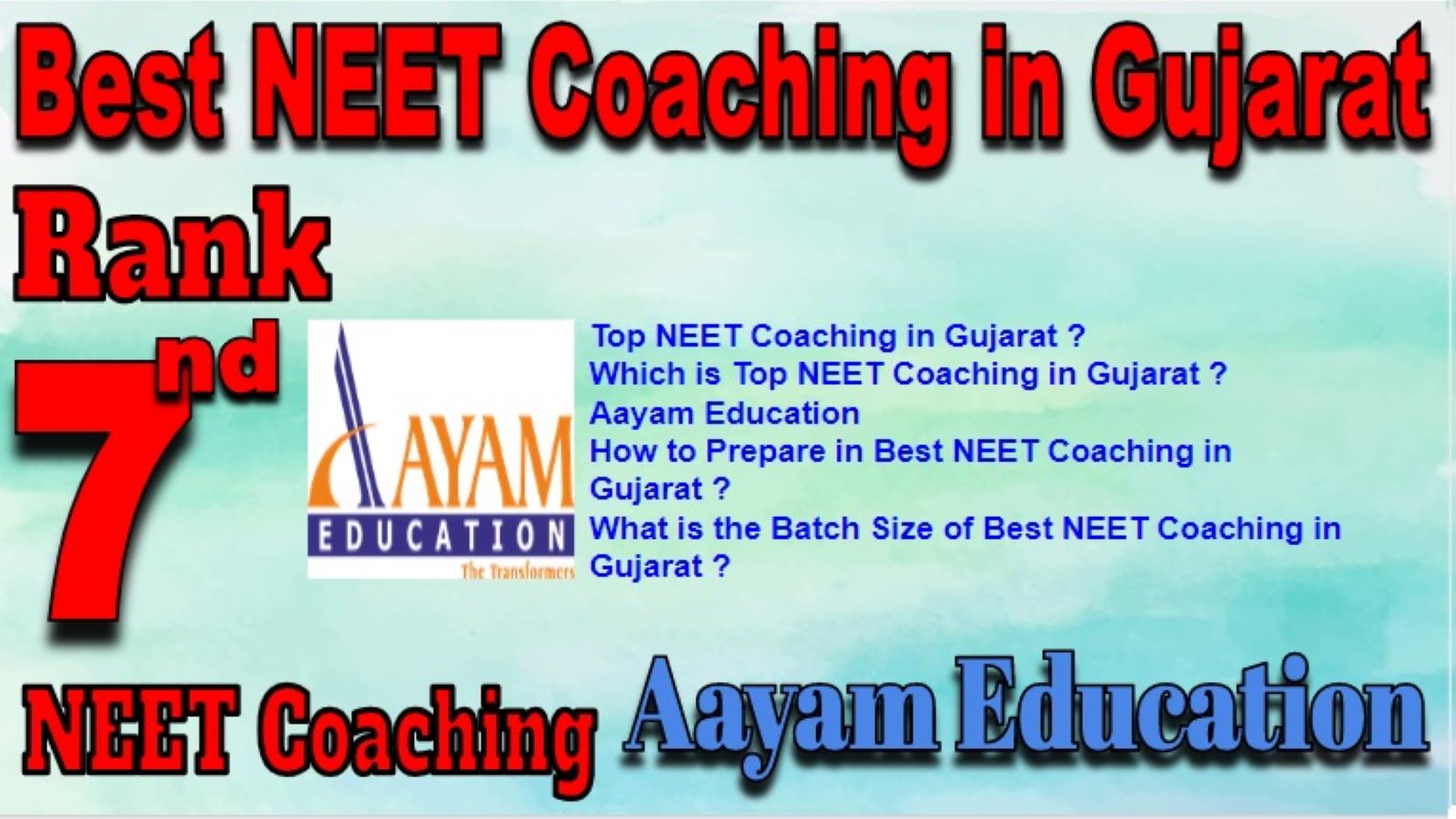 Best NEET Coaching Institute In Gujarat