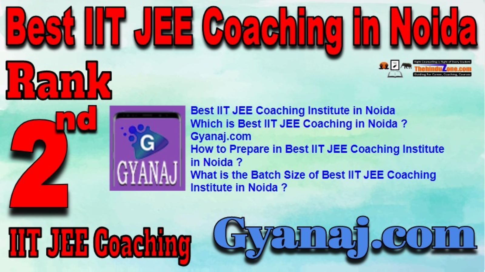 Gyanaj.com IIT JEE Coaching in Chandigarh,Rank 2 best IIT JEE Coaching in Noida ,Top IIT JEE coaching in Noida,Best IIT JEE Coaching in Noida 