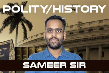 Polity/History by Sameer Sir