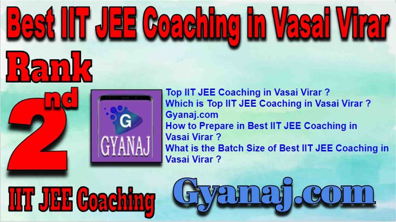 Best IIT JEE Coaching in Vasai Virar