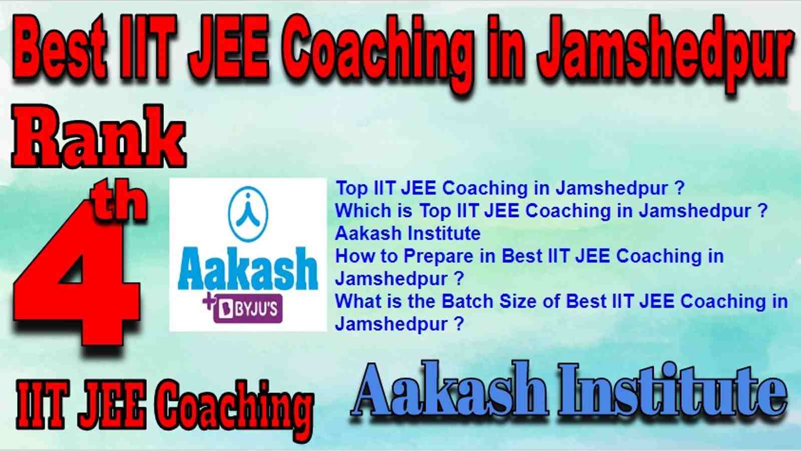 Best IIT JEE Coaching in Jamshedpur
