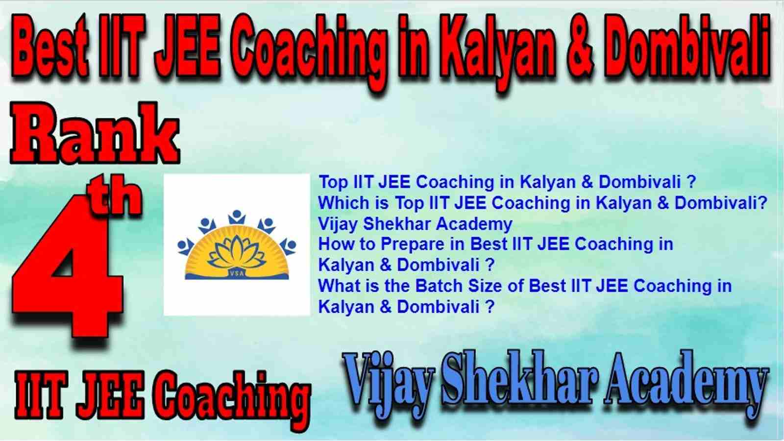 Best IIT JEE Coaching in Kalyan & Dombivali