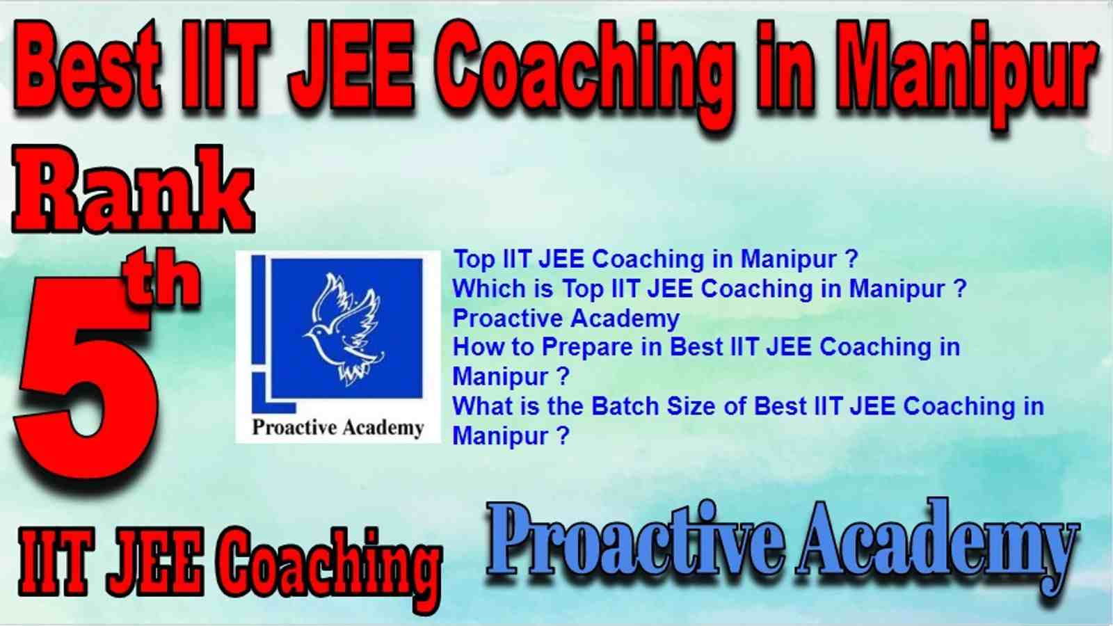 Best IIT JEE Coaching in Manipur