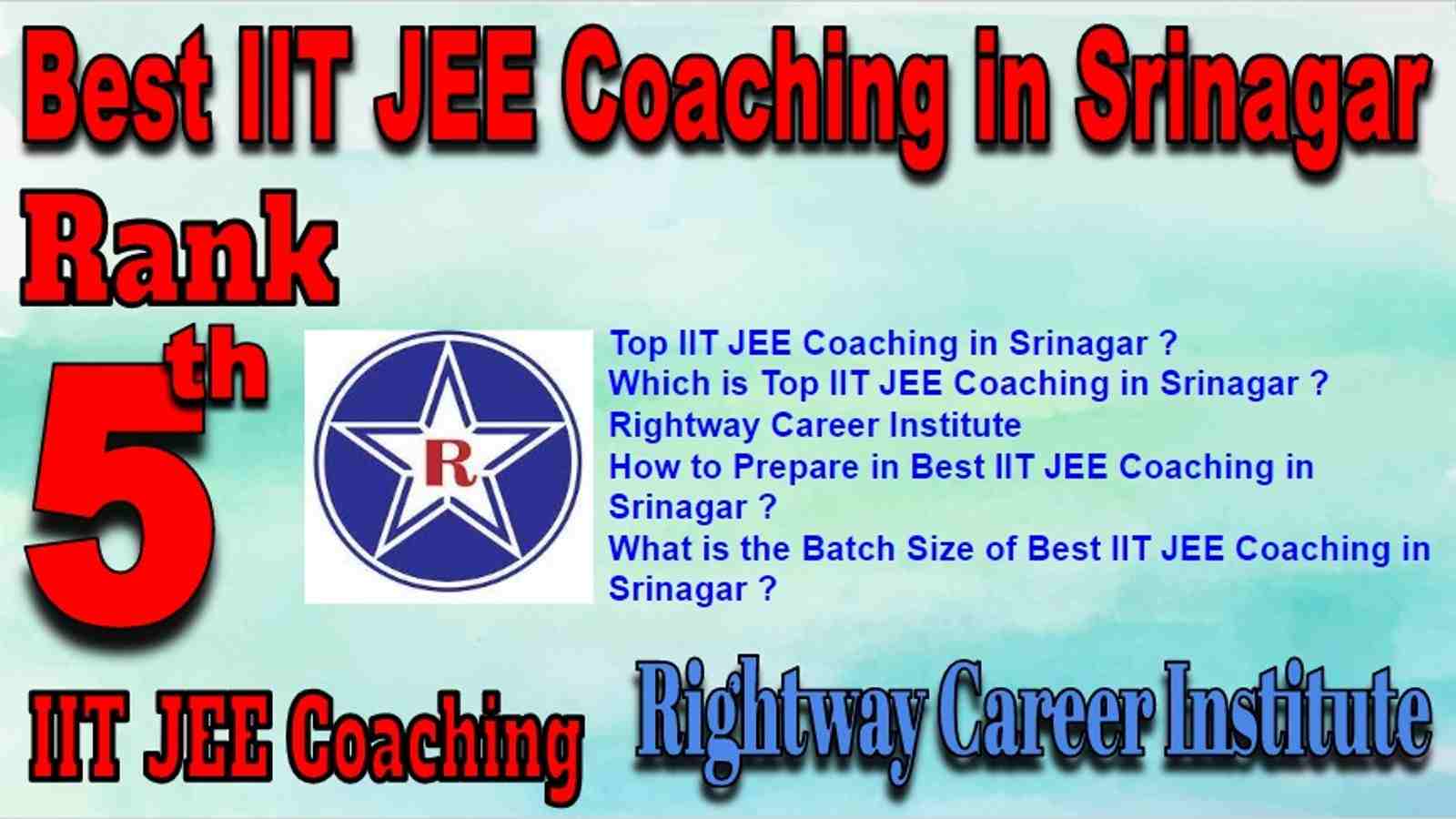 Best IIT JEE Coaching in Srinagar