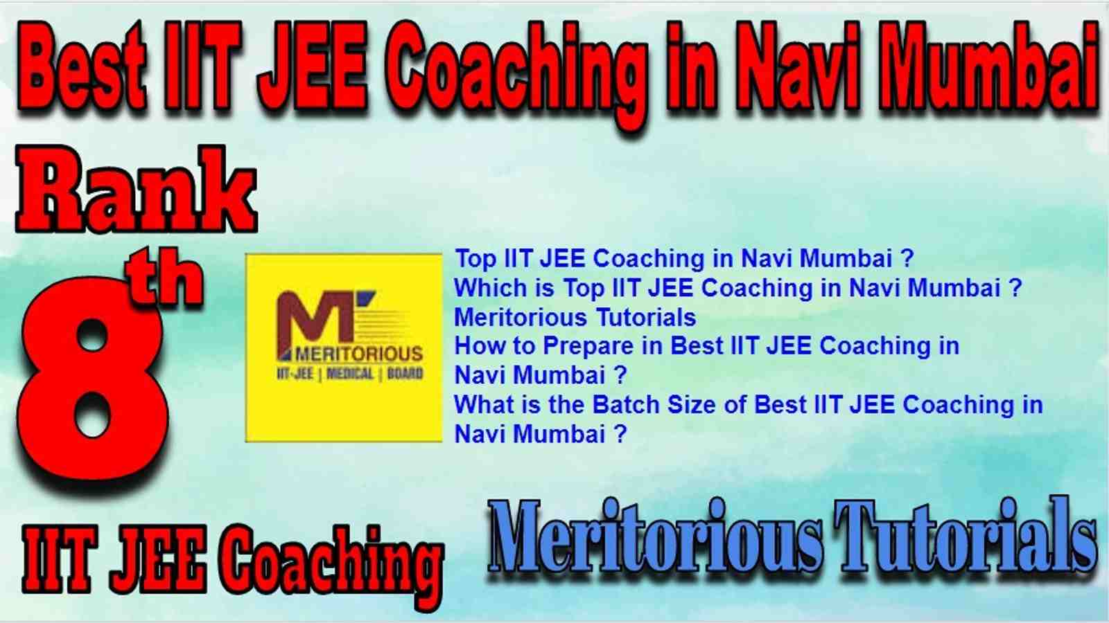 Best IIT JEE Coaching in Navi Mumbai