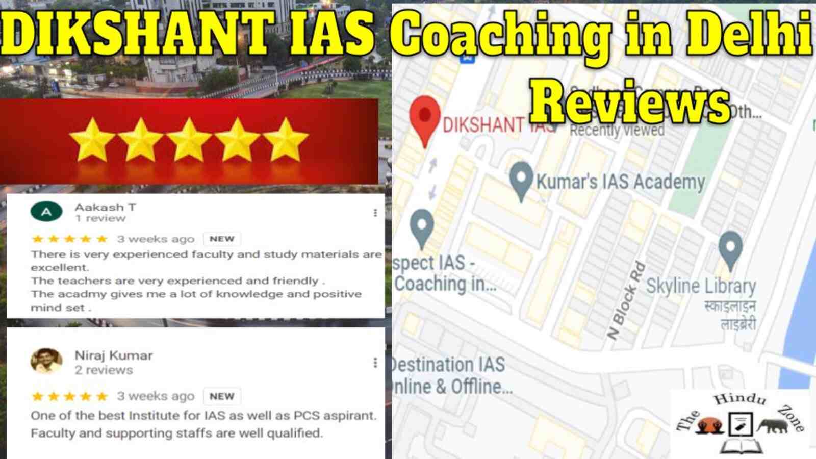 Dikshant IAS Coaching in Delhi Reviews