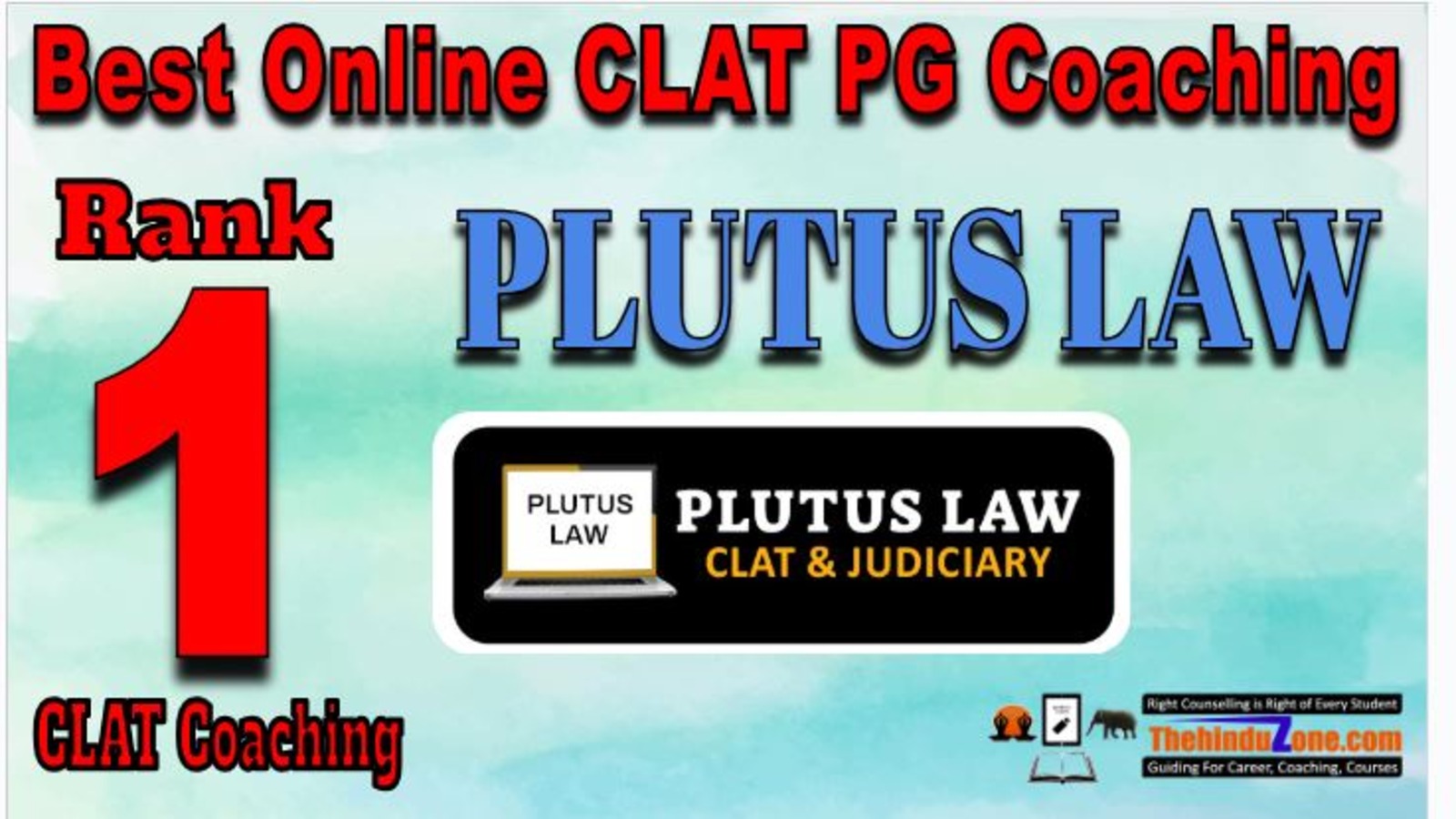 Rank 1. Plutus Law -  Best Online CLAT PG Coaching