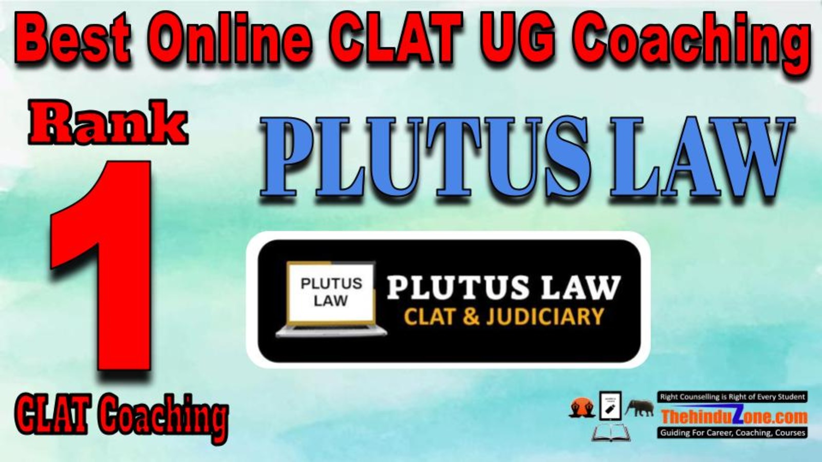 Rank 1. Plutus Law Best Online CLAT UG Coaching