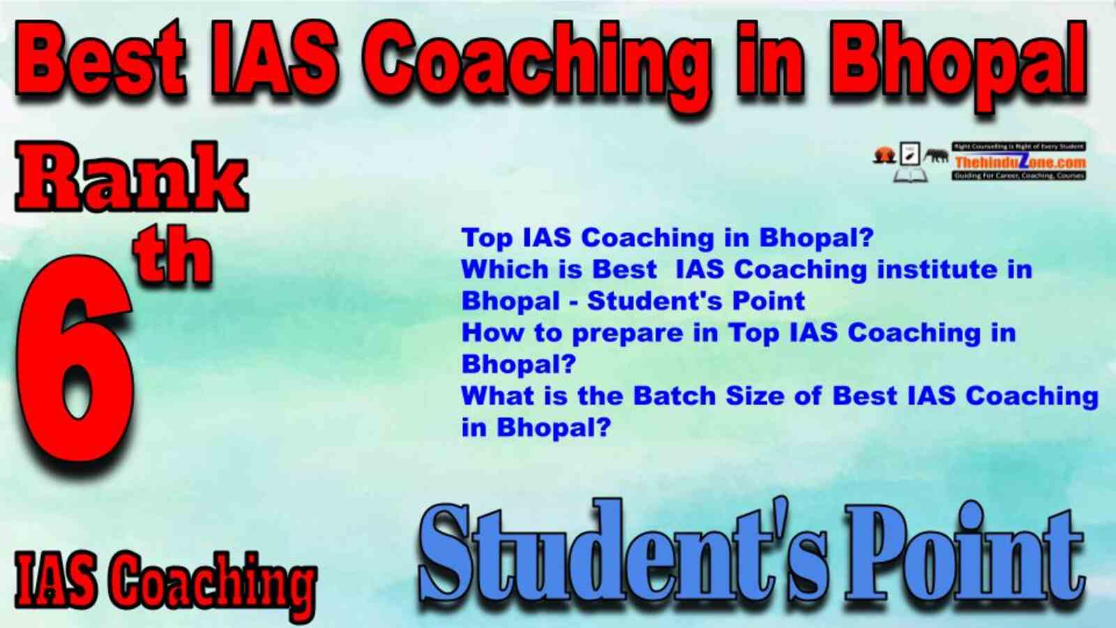 Best IAS Coaching in Bhopal. Rank 6 best IAS Coaching in Bhopal. Best Faculty in Student’s Point.Top IAS Coaching in Bhopal Contact deatils,address,fees,location of Best IAS Coaching in Bhopal.Best result in Past Years. Best IAS Coaching in Bhopal. Rank 6 best IAS Coaching in Bhopal. Best Faculty in Student’s Point.Top IAS Coaching in Bhopal