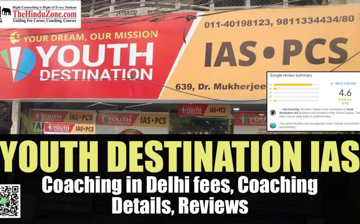 Youth Destination IAS Coaching in Delhi Fees, Coaching Details, Reviews