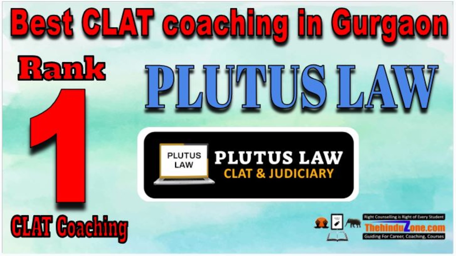 Rank 1 Plutus Law CLAT Coaching in Gurgaon