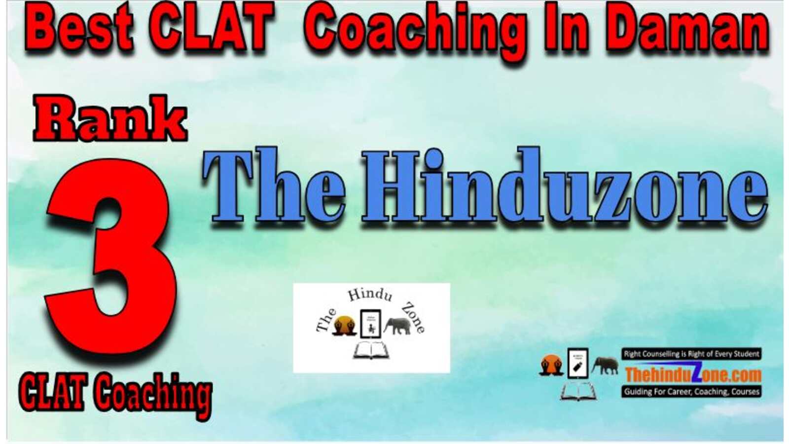  Rank 3 Thehindu zone CLAT Coaching In Daman