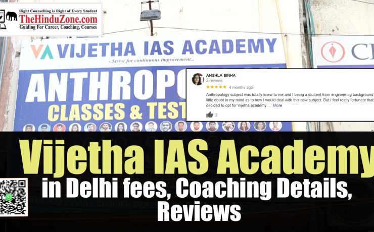 Vijetha IAS Academy Coaching in Delhi Fees, Coaching Details, Reviews