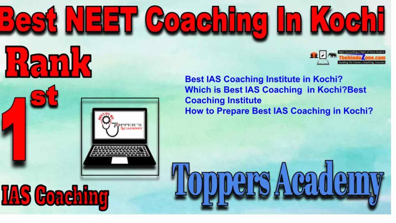 Rank 1 best NEET Coaching in Kochi