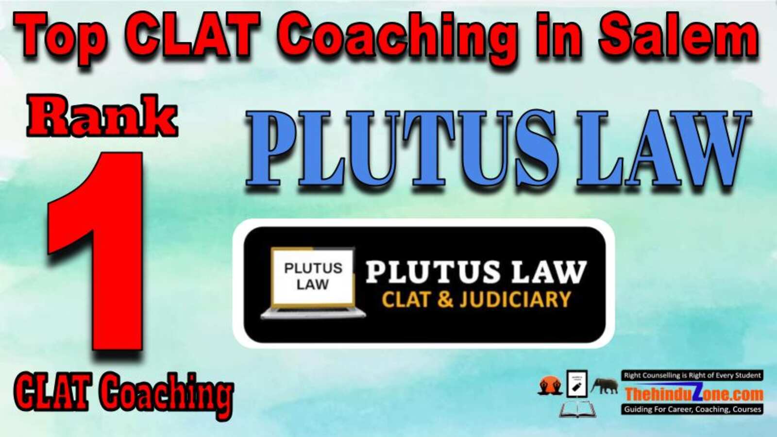 Rank 1. Plutus LAW, Best CLAT Coaching in Salem