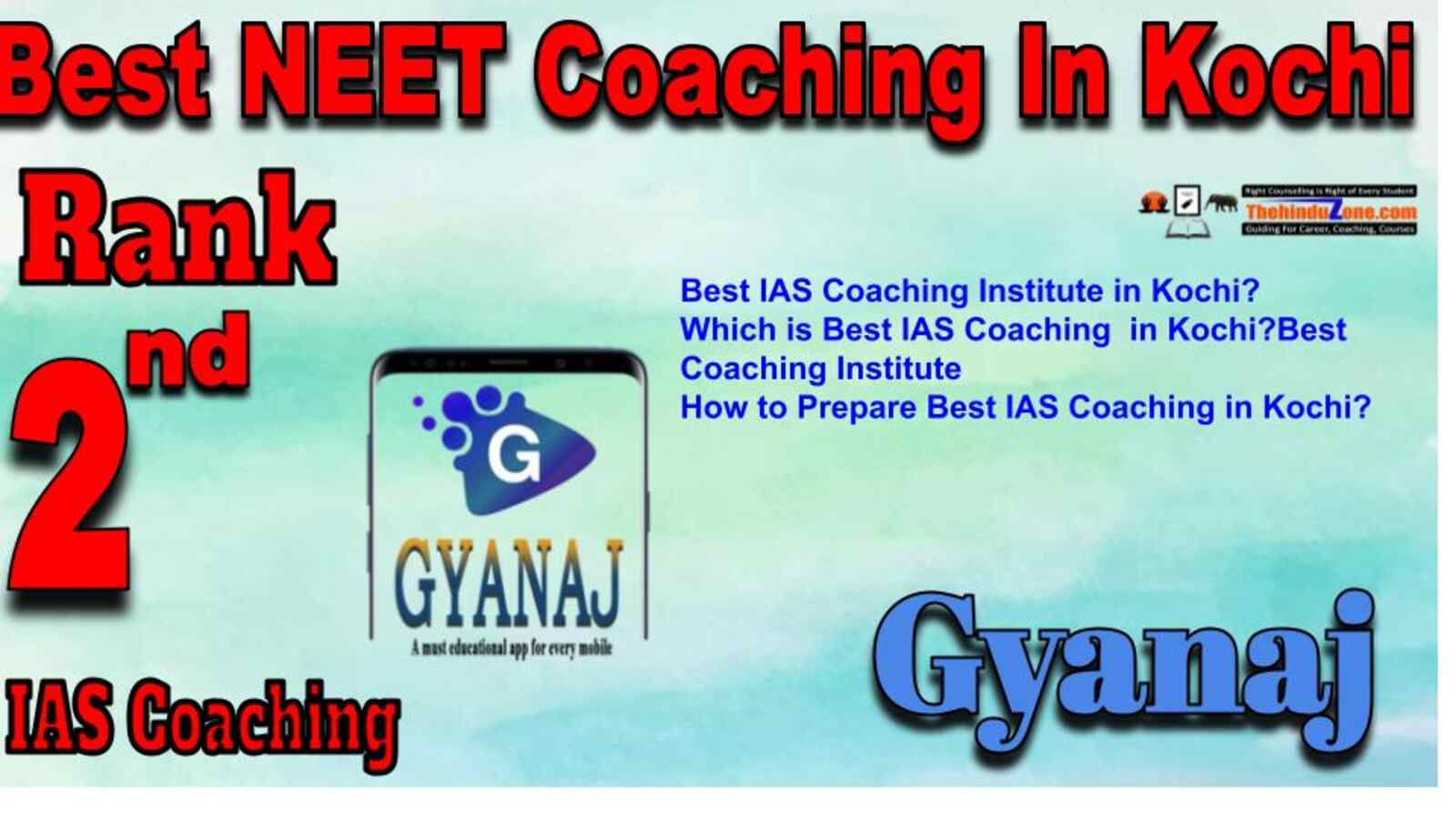 Rank 2 best NEET Coaching in Kochi