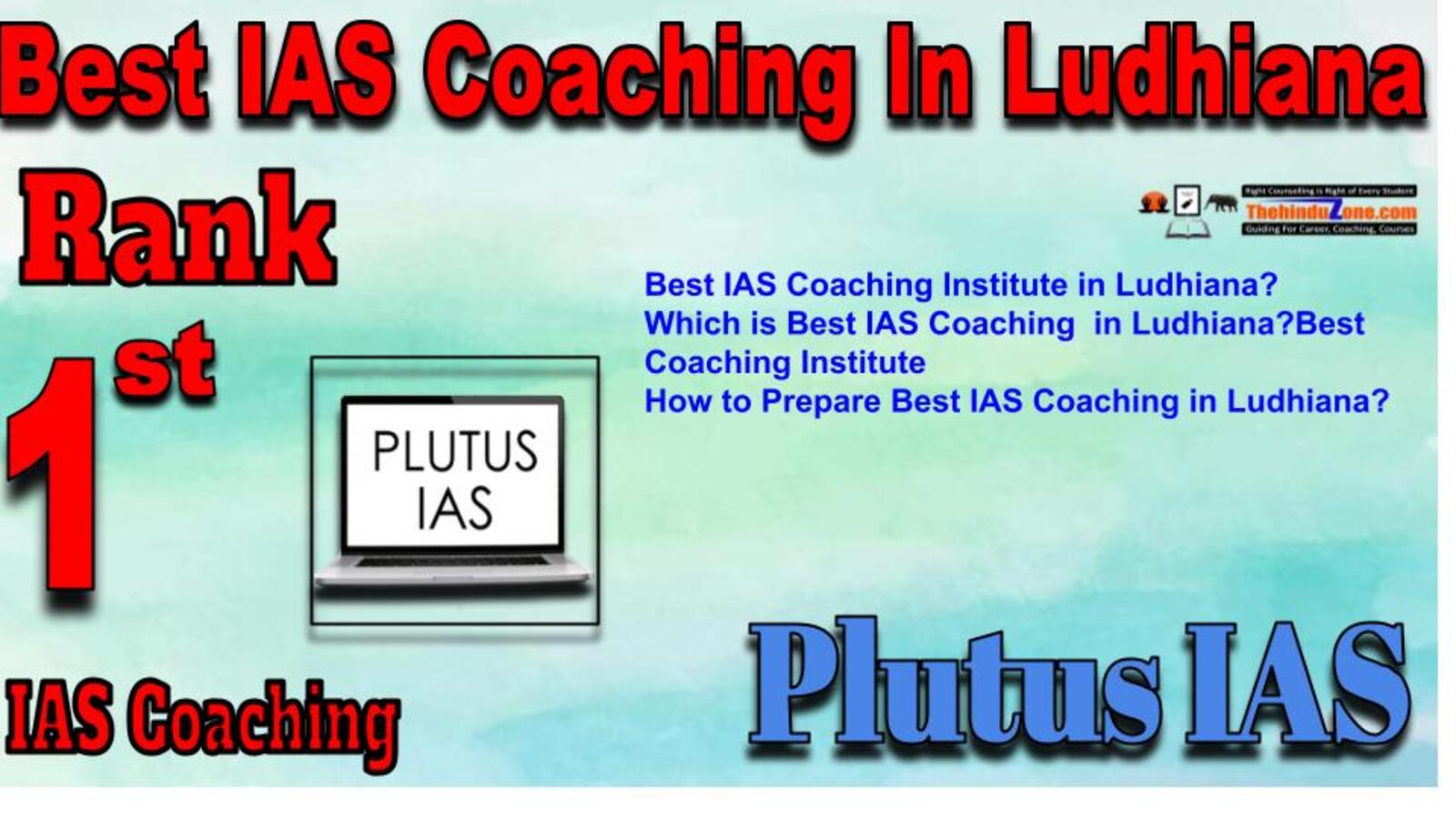 Rank 1 Best IAS Coaching in Ludhiana